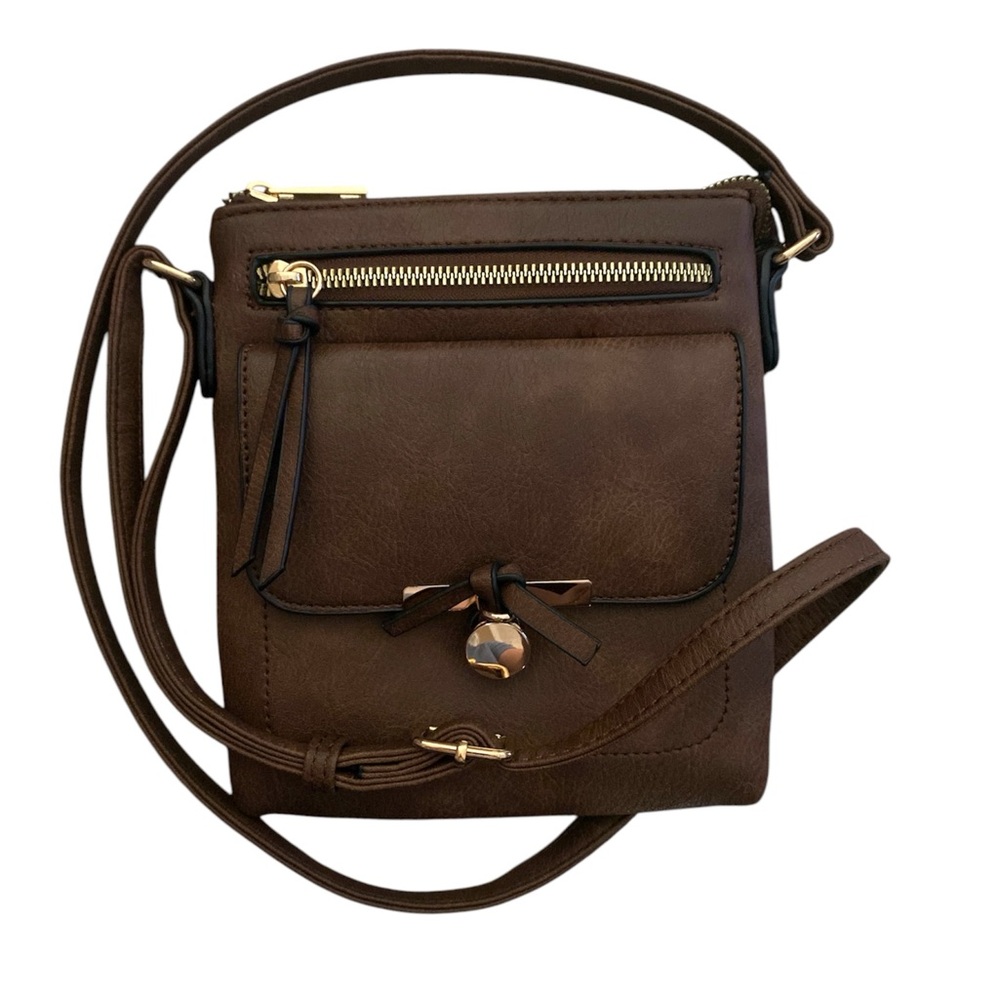 Brown Crossbody Bag-Unbranded